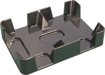 Card Tray: Plastic, Black